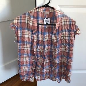 Never worn Remixmess flannel top